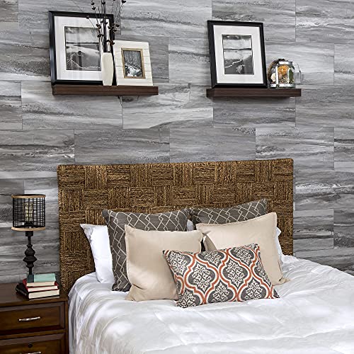 Palisade 23.2 in. x 11.1 in. Interlocking Vinyl Waterproof Wall