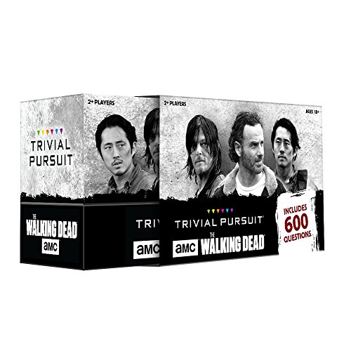 USAOPOLY TP116-469 AMC The Walking Dead Trivial Pursuit Game, Multicolor (The Walking Dead Game Best Choices)