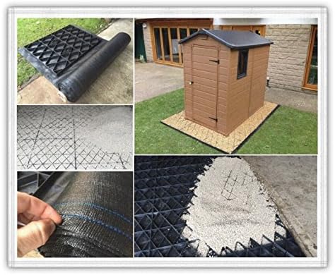 Cobertizo BASE cuadrícula 14 x 9=4, 3 m x 2, 77 m + KIT completo ...