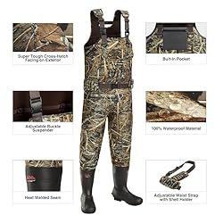TIDEWE Chest Waders, Hunting Waders for Men Next
