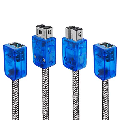 2 Pack 10ft 3M WII MINI NES Extension Cable Cord for 2017 Nintendo SNES Classic Mini Controller, NES Controller, Wii Controller - Thumbnail 6