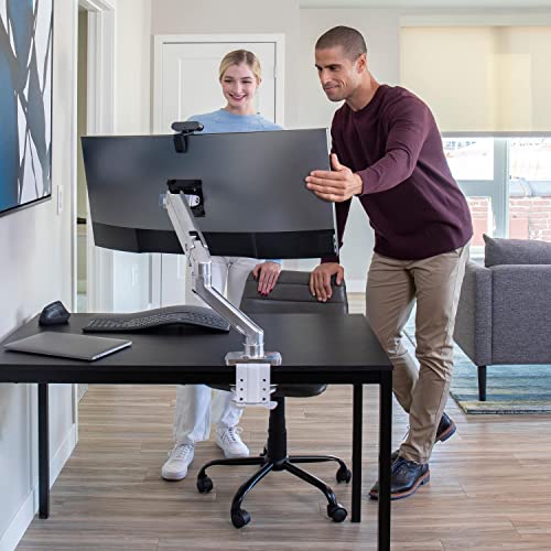 Ergotron HX Single Ultrawide Monitor Arm, VESA Desk Mount for