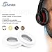 Studio 2 Memory Foam Ear Pads - Protein Leather Replacement Parts Ear Cushion Cover Earpads Ear Cups for Beats Studio 2.0 Wired/Studio 2.0 Wireless B0500 / B0501 Headphone - White