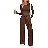 LILLUSORY 2 Piece Lounge Sets for Women Fall Outfits 2026 Two Piece Travel Sweatsuits Business Casual Fashion Clothes