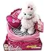 Barbie Fashion Pet Sequin the Puppy with Own Bed and Pillow Plush