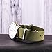 Clockwork Synergy® Classic Nylon Ballistic watch straps bands (20mm, Army Green)