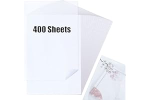 FOTTAQQAN 400 Sheets Tracing Paper,White Translucent Sketching Tracing Paper,Calligraphy Architecture Transfer Paper for Trace Images,Sketch,Preliminary Drawing,Overlays(8.25 X 11.5 Inch)