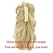 Oubeca Adjustable Claw Ponytail Hairpiece Layered Wavy Messy Pony tail Extensions (0906)