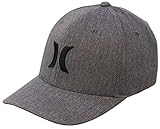 Hurley Mens WSL Black Suits Outline Cap L/XL Dark Grey