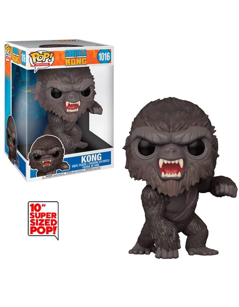 Funko POP! Movies King Kong-10 Godzilla Vs King Kong 10" - Godzilla Vs Kong - Collectable Vinyl Figure - Gift Idea - Official Merchandise - Toys for Kids & Adults - Movies Fans