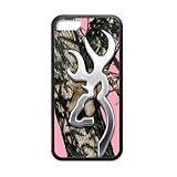 Hoomin Pink Realtree Camo Browning Cutter iPhone 5C Cell Phone Cases Cover Popular Gifts(Laster Technology)