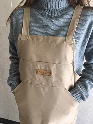 IN n ART Artist Apron/Long Apron - Beige