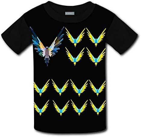 Unisex Kids Maverick Logan Paul Logang logo 3D Print T-Shirt Short Sleeves Tee Creative M