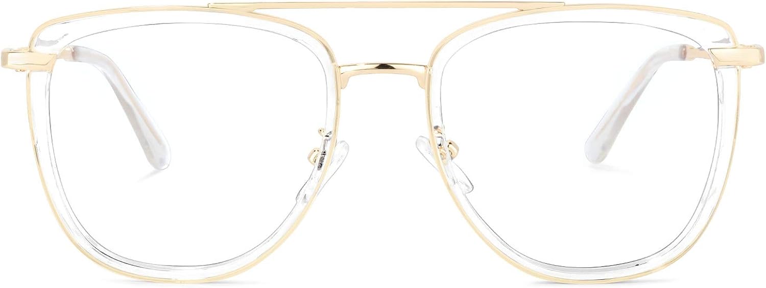 Zeelool Readers Chic Aviator Reading Glasses for Women