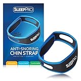 SleepPro™ Anti Snoring Chin Strap - Sleep Aid that Stops Snoring & Ease Breathing - Effective Snore Relief - Snore Stopper Jaw Support - Natural, Comfortable & Adjustable