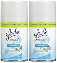 Glade Automatic Spray Refill - Clean Linen - 6.2 oz - 2 pk