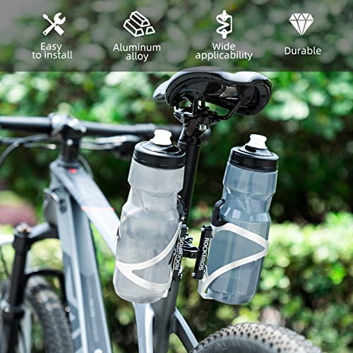 ROCKBROS Bike Bottle Cage Adapter Bicycle Seatpost Handlebar Water