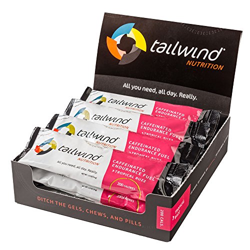 Tailwind Nutrition Caffeinated Endurance Fuel, Tropical Buzz, 12 Servings