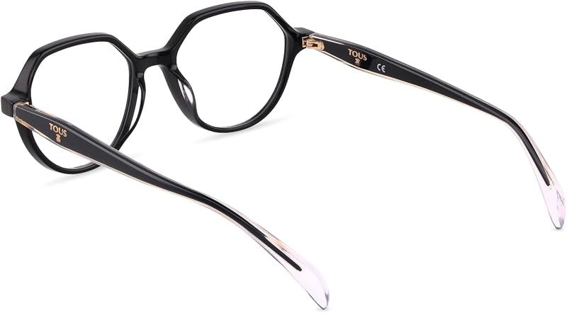 Brille mit Sehstärke für Damen Geometrisch Schwarz VTOB56
