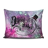 ZeDae Panic At the Disco Galaxy Personalized Pillowcases Designer Decorative Pillow Case Cover 20x26 Inches Pillowcase One Sided