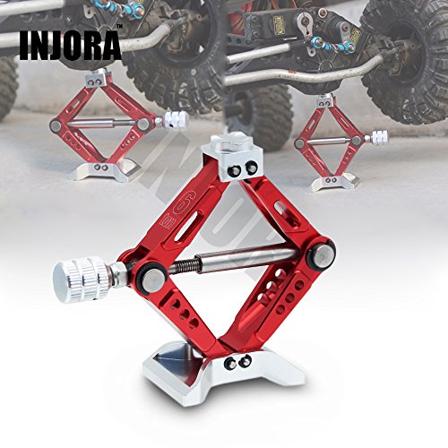 INJORA RC Auto 1:10 Zubehör Einstellbare Scissor Jack Werkzeug für RC Crawler Axiale SCX10 Tamiya CC01 D90 D110 RC LKW… – Bild 5