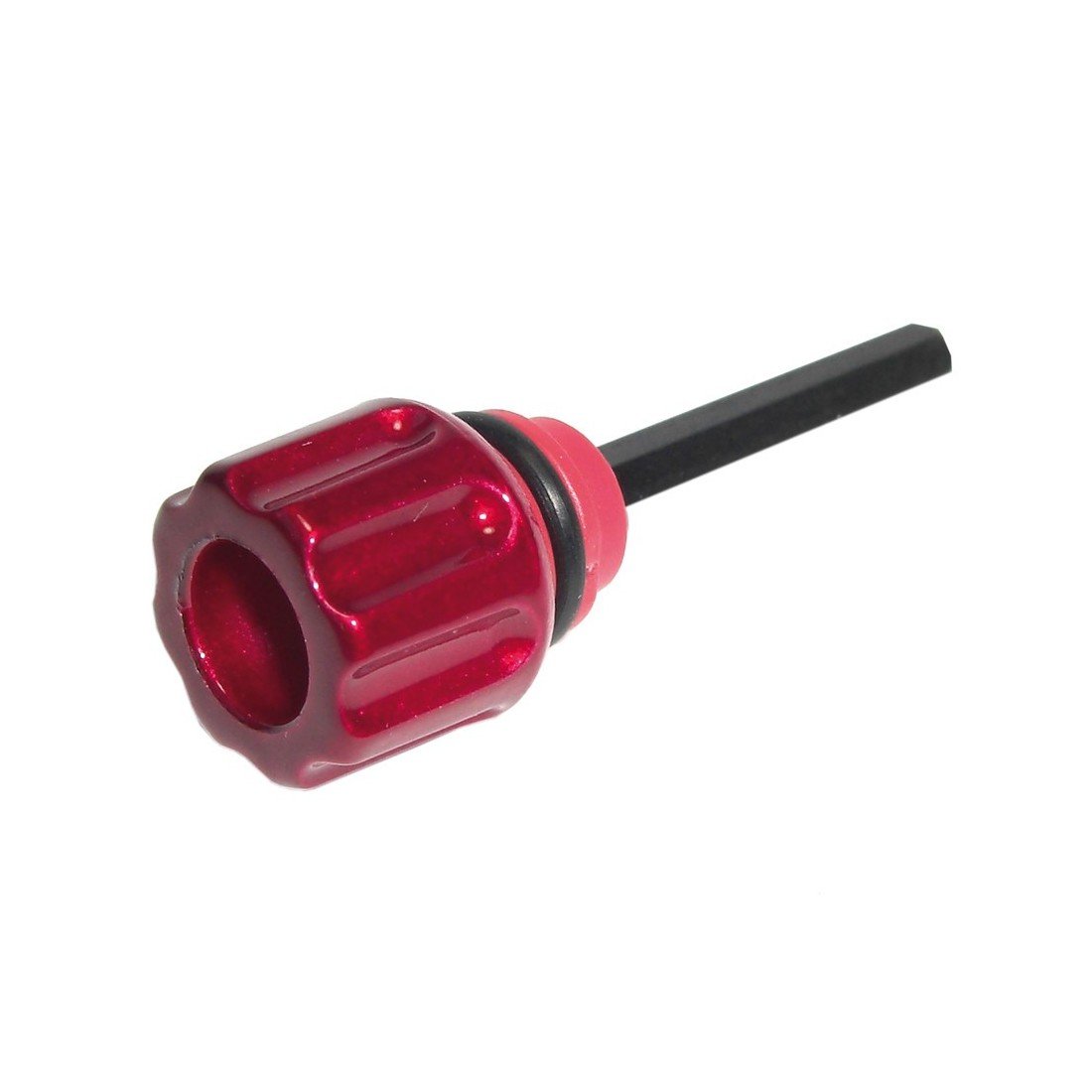 Suntour Unisex – Adults Adjustment Knob 2220597142 Adjustment Knob Red/Black, 1 Size