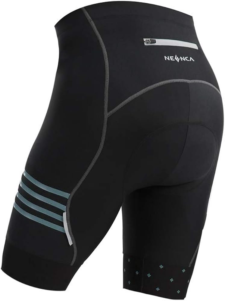 NEENCA Men's Bike Cycling Shorts with 4D Sponge Gel Padded, Cycling Underwear Pants, Bicycle Riding Tights, Breathable: Clothing