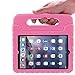 BUDDIBOX iPad Mini Case,  [EVA Series] Shock Resistant [Kids Safe][STAND Feature] Carrying Case for Apple Mini iPad 1 / 2 / 3 / 4 and Retina, (Pink)