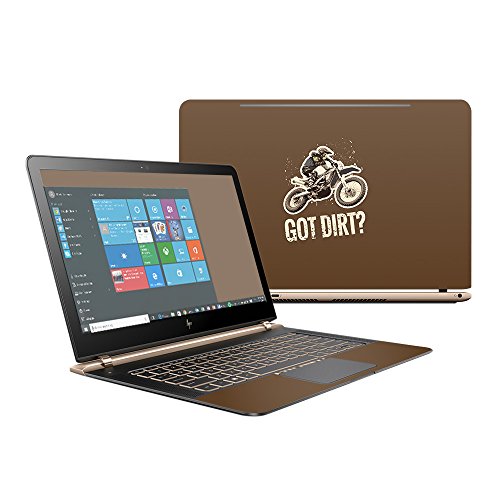 MightySkins Skin Compatible with HP Spectre 13" (2016) – Got Dirt | Protective,…