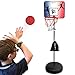 GIGGLE N GO Magnetic Dart Board and Basketball Game - 2 Fun Kids Games in 1. So Easy to Adjust The Height, Your Kids Will Literally Grow up with it. A Fun Safe Addition to Any Indoor Games Room