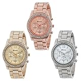 Women Quartz Watches COOKI Analog Clearance Ladies Watches Girl Watches Stainless Steel Female Watches-H6