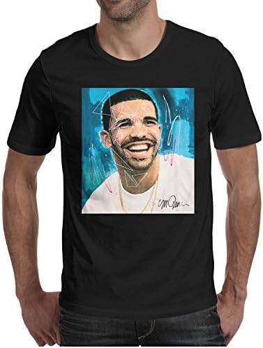 Virgiuy Aubrey-Drake-Graham Poster Cotton T-Shirt for Men