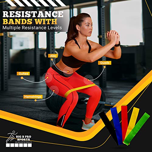 Big-B-Pro-Sports-Speed-Agility-Training-Set-Includes-Ladder-20-Cones-with-Holder-Running-Parachute-Jump-Rope-Resistance-Bands-and-Hurdles-for-Training-Football-Soccer-and-Basketball-Athletes
