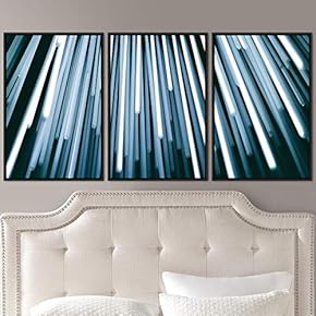 signwin 3 Piece Framed Canvas Wall Art Abstract...