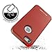 BUDDIBOX iPhone 5s Case,  [Shield] Slim Dual Layer Protective Case with Kickstand for Apple iPhone 5 / 5s / SE, (Red)