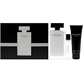 Narciso Rodriguez Pure Musc 3.3oz EDP Spray, 0.33oz EDP Spray, 2.5oz Body Lotion Women 3 Pc Gift Set