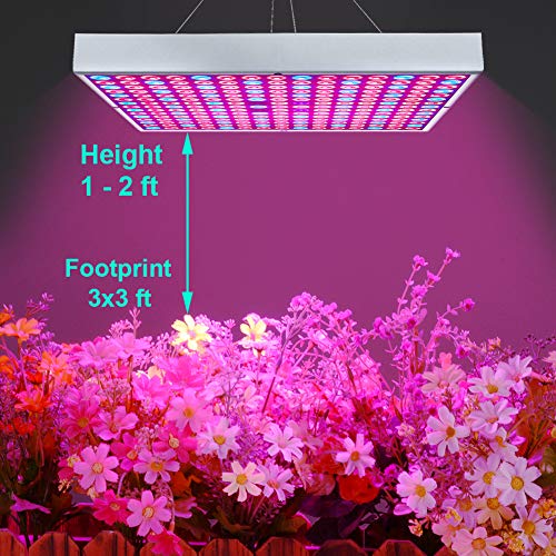 Osunby LED Grow Light 75W UV IR Growing Lamp for Indoor Plants