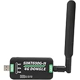 4G LTE USB Dongle, 4G DONGLE Module USB UART Support 2G 3G 4G 50Mbps Uplink 150Mbps Downlink, with Rotatable Antenna