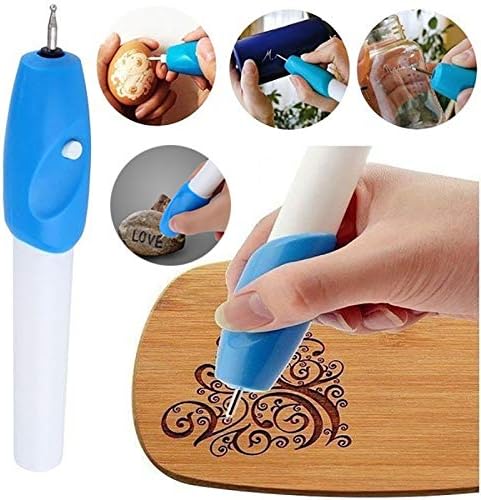 Mini Electric Engraving Pen,Carve Tool Engrave Pen DIY for Wood Glass Metal