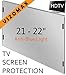 21 - 22 inch Anti-blue Light Vizomax Computer Monitor / TV Screen Protector Filter for LCD, LED & Plasma HDTV