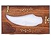 SouvNear 811778022763 Rosewood Tissue Box with Jali