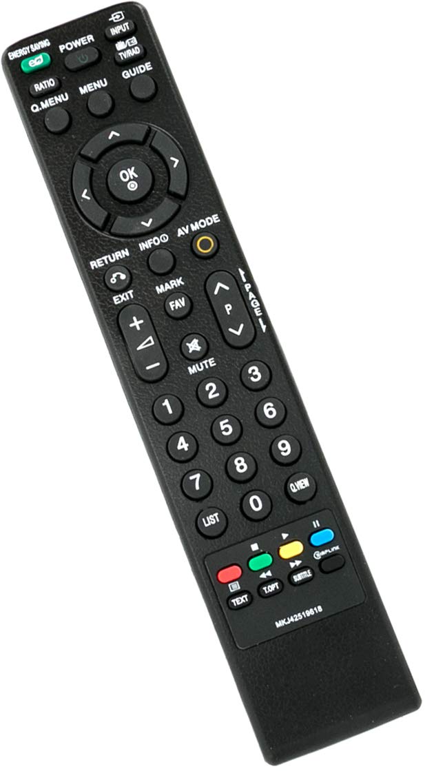 MKJ42519618 Remote Control Replacement - VINABTY Remote Control for LG TV 32LH4000 32LH4020 32LH4900 32LH5700 32LH7030 37LH7020 42LH4000 42LH4900 42LH5000 42LH7000 47LH4010 47LH4020 47LH5020 47LH7020
