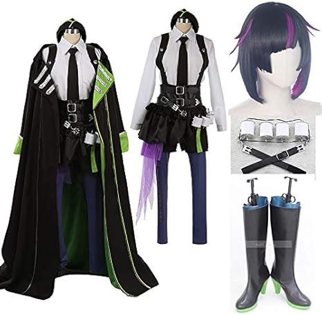 Amazon Agos コスプレ衣装 ウィッグ 靴セットディズニー ツイステッドワンダーランド ディアソムニア寮 リリア ヴァンルージ リリア コスプレ衣装 コスプレ 仮装 通販