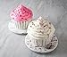 Fox Run Giant Cupcake Pan, Non-Stick Carbon Steel, 8 x 15.5 x 3.25 inches