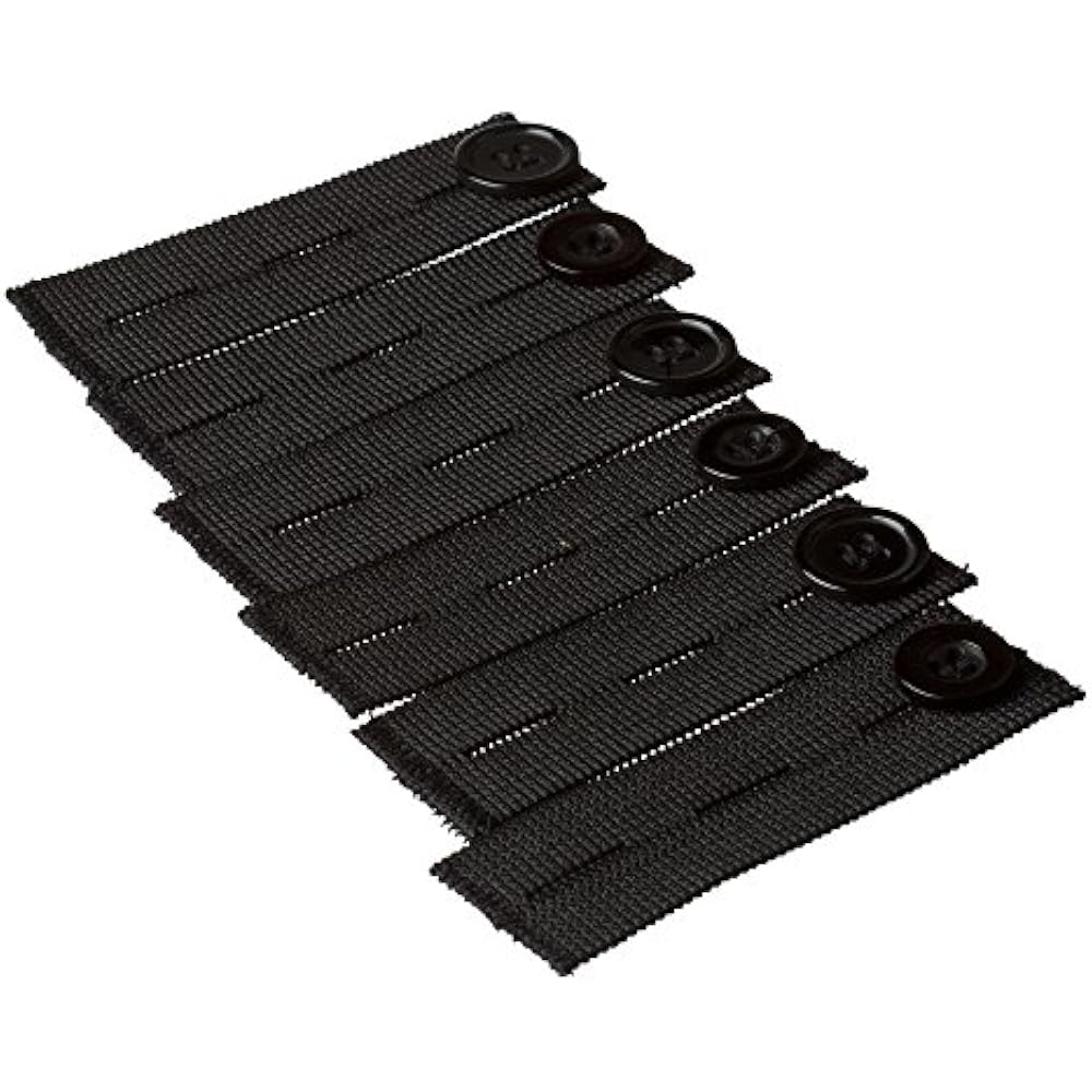 Elastic Waist Extenders (6 Pack), Adjustable Waistband Expanders For