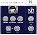 Home Fashion Designs 3-Piece Coastal Beach Theme Quilt Set with Shams. Soft All-Season Luxury Microfiber Reversible Bedspread and Coverlet. Seaside Collection Brand. (King, Multi)