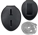 Police Badge Holder,Cowhide Universal Badge Holders