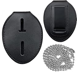 Police Badge Holder,Cowhide Universal Badge Holders