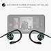 COULAX Bluetooth Headphones Wireless Over-Ear Headphones Sweatproof Running Earbuds with Noise Cancelling Mic Stereo Headset (Bluetooth 4.1, Secure Ear Hooks Design, 8 Hours Play Time)