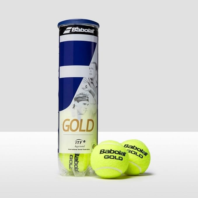 Babolat Gold Tennis Ball (4 Balls), Green, One Size, Balls Amazon Canada